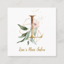 Recherche de fleur stylisée cartes visite Fleuriste