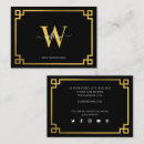 Recherche de clé grecque cartes visite Monogramme