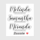 Recherche de luxe autocollants Nom