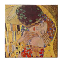Recherche de klimt de gustav carreaux Baiser