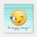 Recherche de soyez heureux magnets Jaune