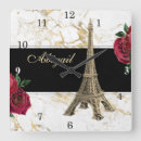 Recherche de tours eiffel horloges Pour elle