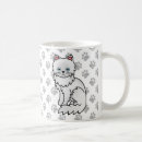 Recherche de chat persan blanc tasses Minou