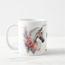 Recherche de licornes roses tasses Aquarelle