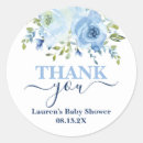 Recherche de boy baby shower autocollants Merci