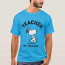 Recherche de teacher hommes tshirts Snoopy