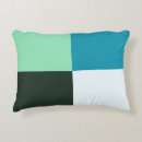 Recherche de vert foncé coussins Géométrique