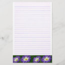 Recherche de papier à lettres rayé Floral