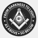 Recherche de société secrète autocollants Freemason