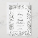 Recherche de black floral invitations Fleurs