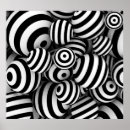 Recherche de rayures noires et blanches posters Motif