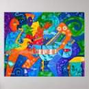 Recherche de peinture de jazz posters Basse