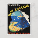 Recherche de nouvelle angleterre cartes postales Illustration