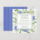 Recherche de hortensia mariage invitations Élégant