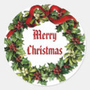 Recherche de houx de noël autocollants Guirlande