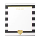 Recherche de coeurs blancs blocsnotes Rayures