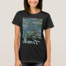Recherche de nénuphars de monet tshirts Fleurs