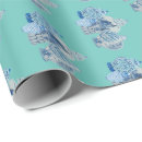 Recherche de oeuf peint papier cadeau Bleu