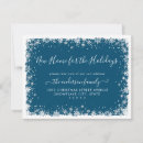 Recherche de chute neige invitations Bleu