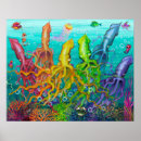 Recherche de calmar posters Océan