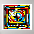 Recherche de couleur primaire posters Géométrique