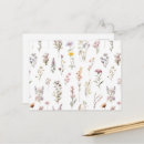 Recherche de fleur sauvage jaune cartes postales Fleurs colorées