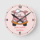 Recherche de cochon horloges Heureux