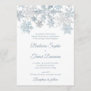 Recherche de hiver mariage invitations Élégant
