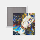Recherche de carrousel magnets Cheval