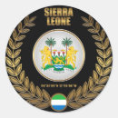 Recherche de drapeau de la sierra leone autocollants National