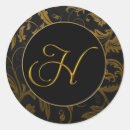 Recherche de h initial autocollants Sceau