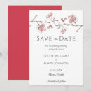 Recherche de sakura rouge invitations Oriental