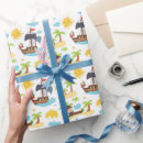 Recherche de bateau de pirate papier cadeau Garçon