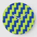 Recherche de vert bleu horloges Carré