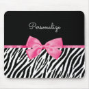 Recherche de zèbre noir tapis souris Nom