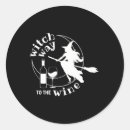 Recherche de vin drôle autocollants Halloween