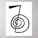 Recherche de symbole reiki posters Énergie