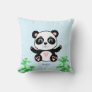 Recherche de panda enfant coussins Ours en peluche