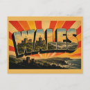 Recherche de le pays de galles cartes postales Vintage