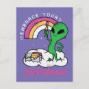 Recherche de alien cartes postales Arc en ciel