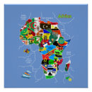 Recherche de africa map posters Afrique