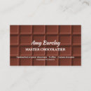 Recherche de chocolatier cartes visite Gourmet