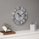 Recherche de bois patiné horloges Blanc