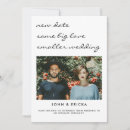 Recherche de changement de date de mariage invitations Typographie