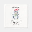 Recherche de pingouins serviettes Aquarelle