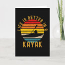 Recherche de de canoë kayak vœux cartes Rivière