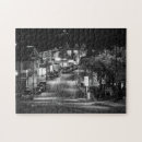 Recherche de noir monochrome puzzles Ville