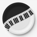 Recherche de piano assiettes Musicien