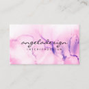 Recherche de peint à la main cartes visite Aquarelle