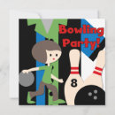 Recherche de boy bowling party invitations Garçons